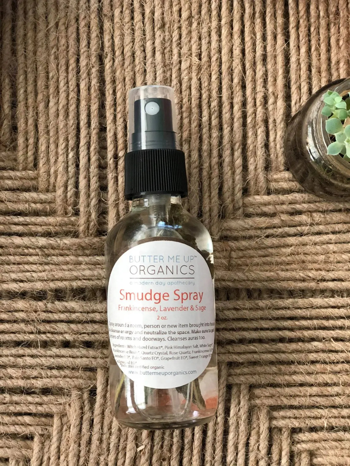 Organic Energy Cleansing Spray/ Clear Aura / Negative Energy