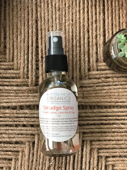 Organic Energy Cleansing Spray/ Clear Aura / Negative Energy