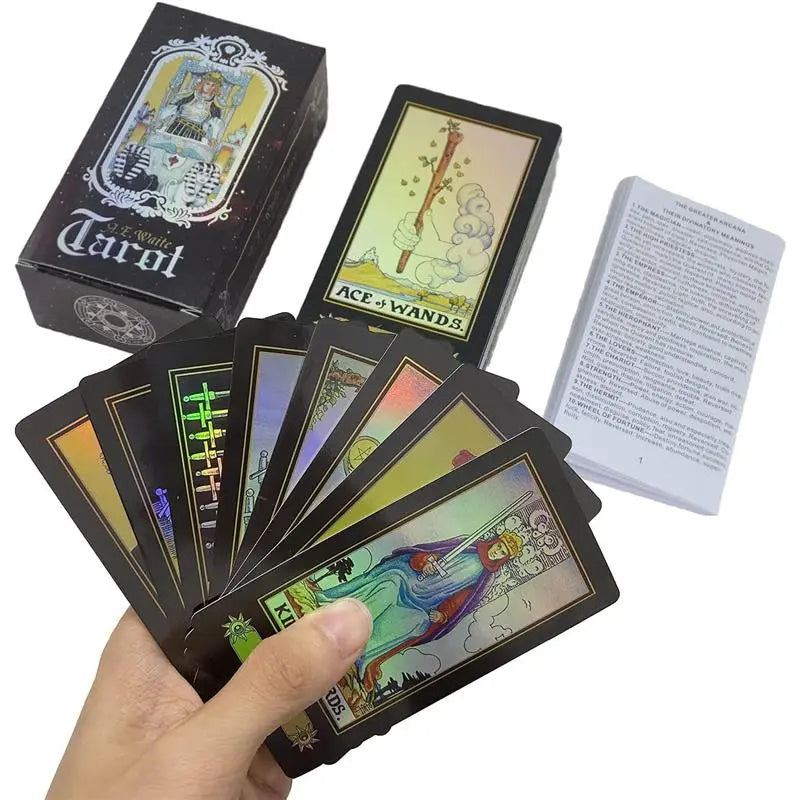 Tarot Cards,Tarot Cards with Guide Book,Tarot Deck,78 Classic Tarot Deck,Tarot Card Deck with Guide Book and Gift Bag,Fortune-Telling Game for Beginners and Experts
