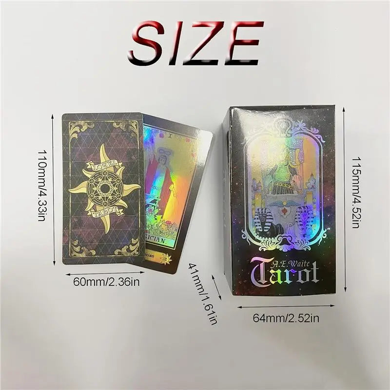 Tarot Cards,Tarot Cards with Guide Book,Tarot Deck,78 Classic Tarot Deck,Tarot Card Deck with Guide Book and Gift Bag,Fortune-Telling Game for Beginners and Experts