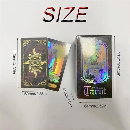 Tarot Cards,Tarot Cards with Guide Book,Tarot Deck,78 Classic Tarot Deck,Tarot Card Deck with Guide Book and Gift Bag,Fortune-Telling Game for Beginners and Experts