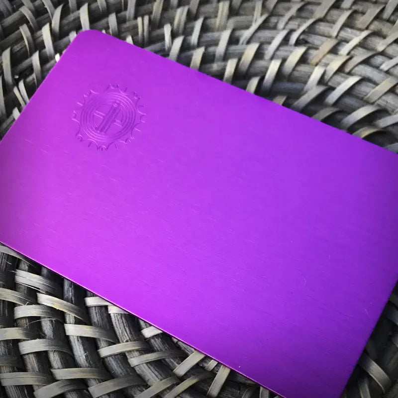 Tesla Purple Energy Small Plate. Positive Energy!