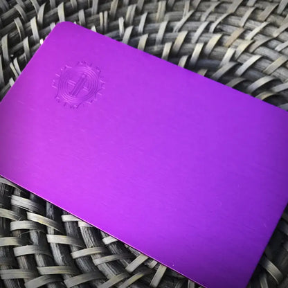 Tesla Purple Energy Small Plate. Positive Energy!