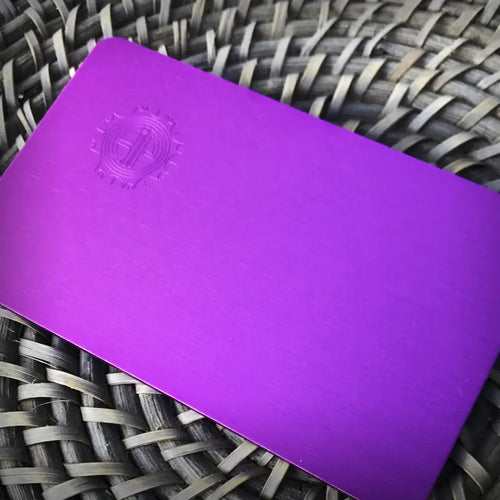 Tesla Purple Energy Small Plate. Positive Energy!