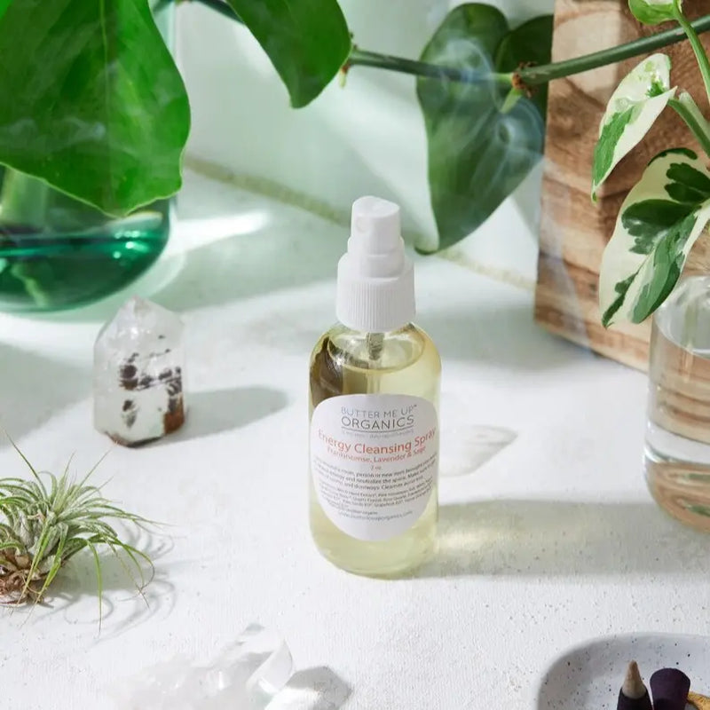 Organic Energy Cleansing Spray/ Clear Aura / Negative Energy